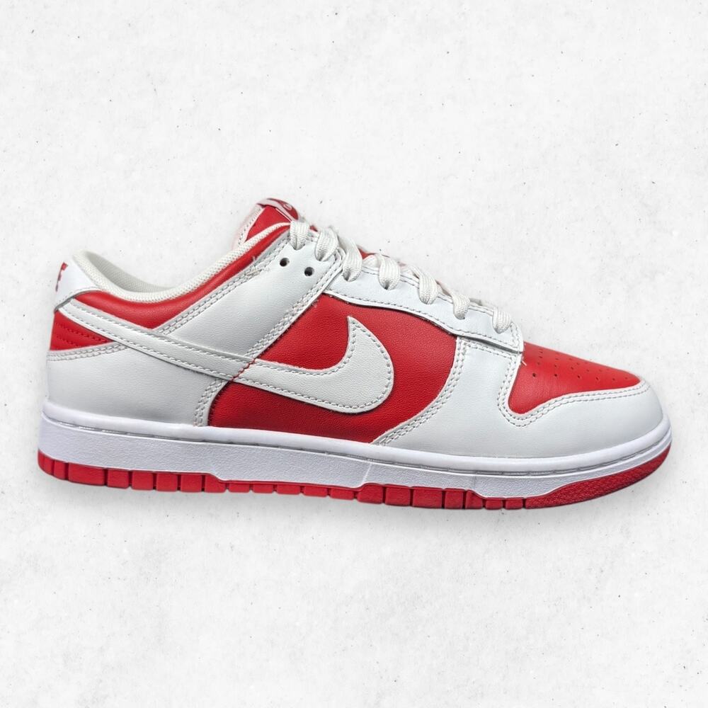 Nike Dunk Low Championship Red White Men's 7.5 DD1391-600